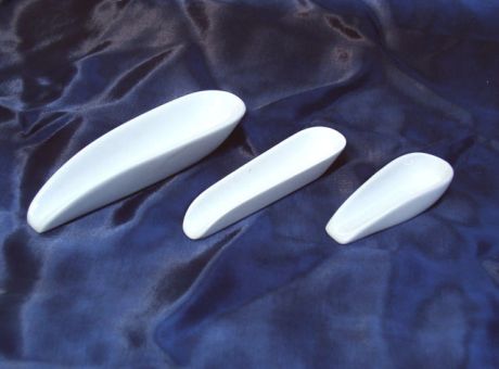 Porcelán bemérőcsónakok