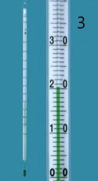 Belsőskálás hőmérő, 3-as típus