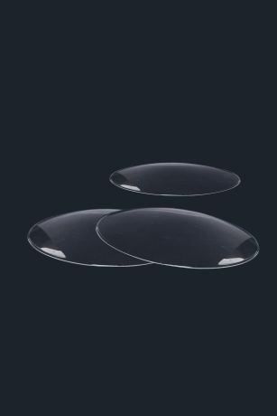 Óraüveg olvasztott széllel