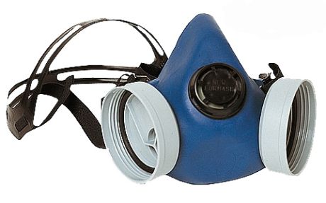 Ikerszűrős félálarc