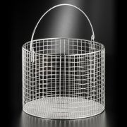 Autoklávozható kerek drót kosarak