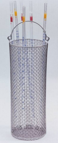 Pipettatartó kosár