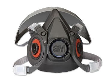 Ikerszűrős félálarc, M méret