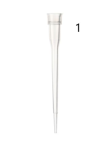 Univerzális pipettahegy, 1-es típus
