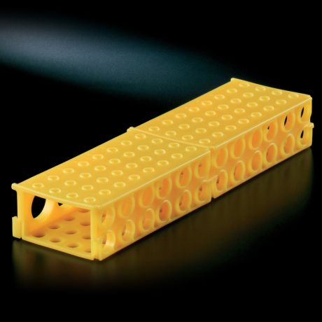 Univerzális kémcsőállvány alfanumerikus jelöléssel