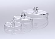 Fedők a kvarc izzítótégelyekre