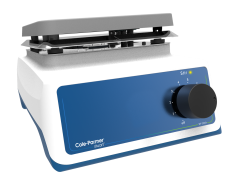 Mágneses keverő alumínium ötvözet keverőfelülettel