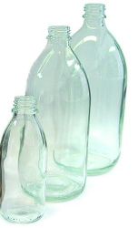 Szűknyakú folyadéküvegek