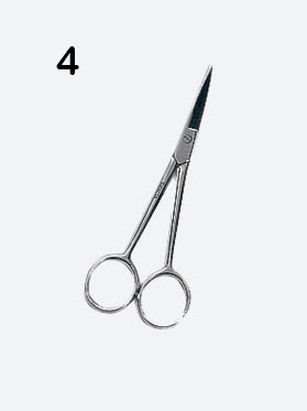 Laboratóriumi olló, 4-es típus