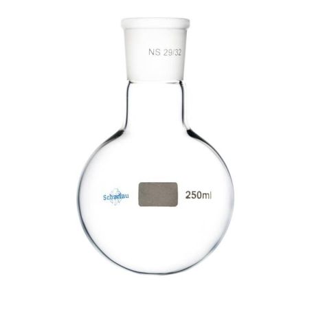 Scharlab normál csiszolatos állólombik, gömbölyű aljjal